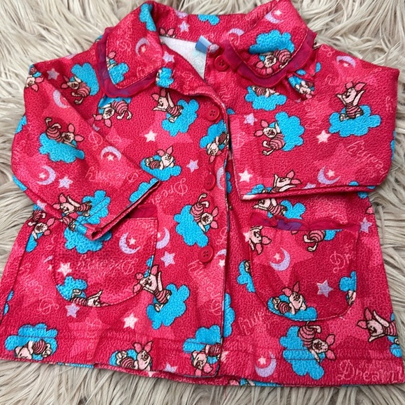 Piglet Two Piece Pajamas - Picture 3 of 6